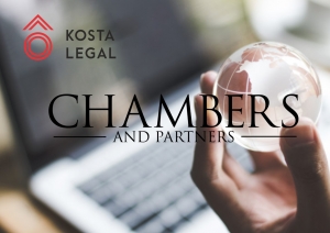 Kosta Legal climbs up a tier in Chambers and Partners ranking